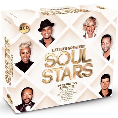Import Latest and greatest Soul stars - 3 CD Import Latest and greatest Soul stars - 3 CD
