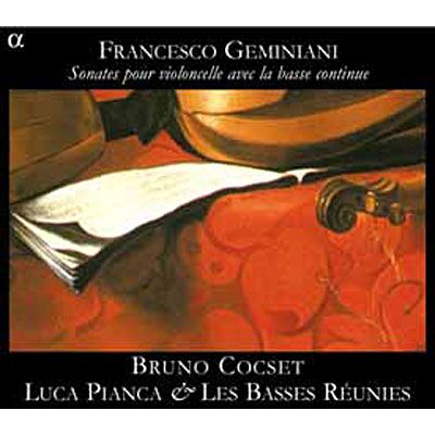 Alpha Sonate pour violoncelle avec basse continue Alpha Sonate pour violoncelle avec basse continue