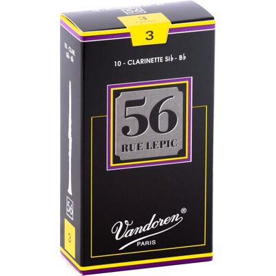 Anches de clarinette sib vandoren 56 rue lepic 3 - cr503 Anches de clarinette sib vandoren 56 rue lepic 3 - cr503