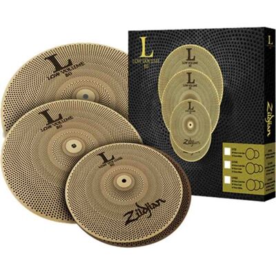Zildjian LV468 - Pack cymbales Low Volume 14'' 16'' et 18'' Zildjian LV468 - Pack cymbales Low Volume 14'' 16'' et 18''