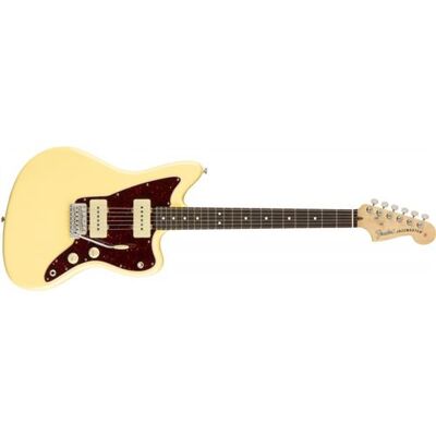 Fender American Performer Jazzmaster + housse deluxe - touche palissandre - Vintage White - Guitare électrique Fender American Performer Jazzmaster + housse deluxe - touche palissandre - Vintage White - Guitare électrique