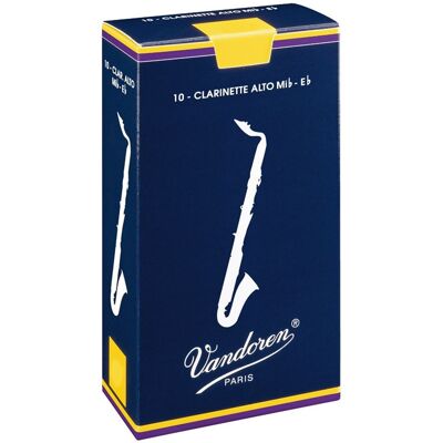 Vandoren - Anches de clarinette alto vandoren traditionnelles 4 - cr144 Vandoren - Anches de clarinette alto vandoren traditionnelles 4 - cr144