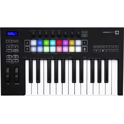 Novation LAUNCHKEY-25-MK3 - Clavier maître Launchkey MKIII 25 notes - 16 pads Novation LAUNCHKEY-25-MK3 - Clavier maître Launchkey MKIII 25 notes - 16 pads