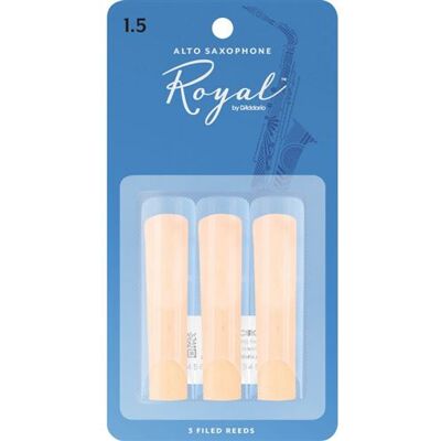 Ricoh D'Addario RJB0315 - Anches saxophone alto, force 1.5, boîte de 3 Ricoh D'Addario RJB0315 - Anches saxophone alto, force 1.5, boîte de 3