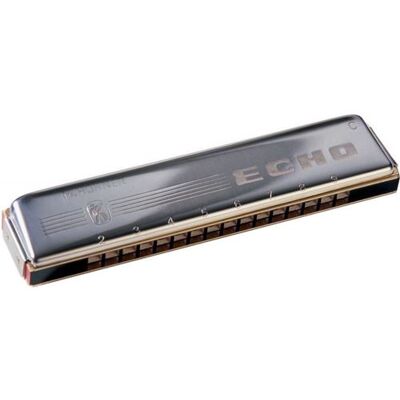 Hohner Echo 32 droit - Do - Harmonica tremolo Hohner Echo 32 droit - Do - Harmonica tremolo