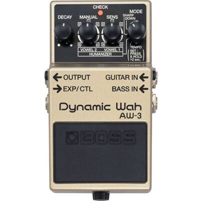 Pedale d'effet boss aw-3 wah automatique Pedale d'effet boss aw-3 wah automatique