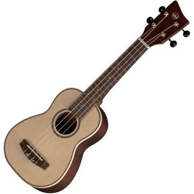 Pas de marque Gewa Manoa M-SO Sapelli Ukulélé soprano mat avec housse Pas de marque Gewa Manoa M-SO Sapelli Ukulélé soprano mat avec housse