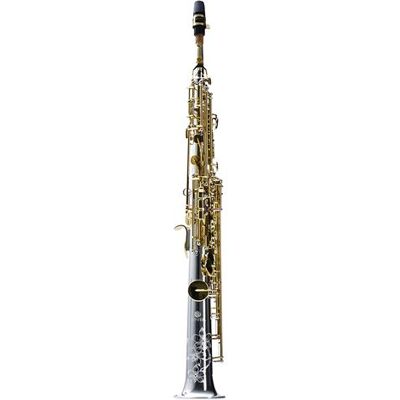 Jupiter JSS 1100 SGQ Saxophone Soprano, corps argenté, clés vernies, Sona Pure Jupiter JSS 1100 SGQ Saxophone Soprano, corps argenté, clés vernies, Sona Pure