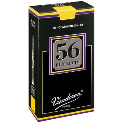 Vandoren 10 ANCHES CLARINETTE SIB 5 "56 RUE LEPIC" Vandoren 10 ANCHES CLARINETTE SIB 5 "56 RUE LEPIC"