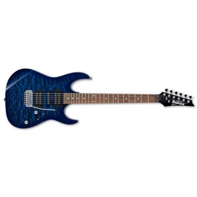 Ibanez GRX70QA-TBB - Transparent Blue burst - Guitare électrique Ibanez GRX70QA-TBB - Transparent Blue burst - Guitare électrique