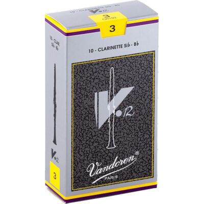 VANDOREN - ANCHE CLARINETTE VANDOREN V12 3 CR19 VANDOREN - ANCHE CLARINETTE VANDOREN V12 3 CR19