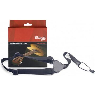 Sangle Guitare classique et ukulélé - Stagg SNCL001-BK Sangle Guitare classique et ukulélé - Stagg SNCL001-BK
