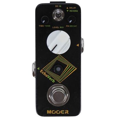 Mooer Echoverb - Mini pédale de reverb/delay pour guitare Mooer Echoverb - Mini pédale de reverb/delay pour guitare