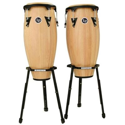 Latin Percussion LPA646B-AW LP Aspire Wood Congas 10 +11 sur pieds Latin Percussion LPA646B-AW LP Aspire Wood Congas 10 +11 sur pieds