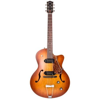 Godin 5th Avenue CW Kingpin II Cognac Burst guitare électrique Godin 5th Avenue CW Kingpin II Cognac Burst guitare électrique