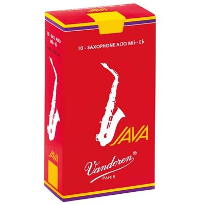 Vandoren - Anches de saxophone alto vandoren java rouge filed red cut 1.5 - sr2615r Vandoren - Anches de saxophone alto vandoren java rouge filed red cut 1.5 - sr2615r