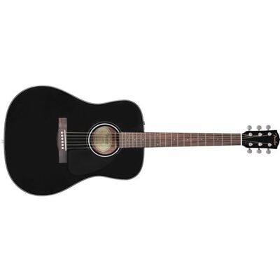 Fender CD-60 V3 noire - guitare acoustique Fender CD-60 V3 noire - guitare acoustique