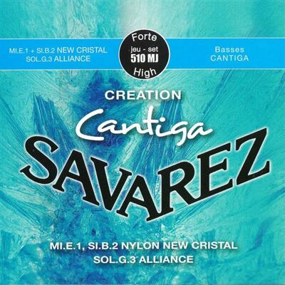 Savarez Creation Cantiga 510MJ Jeu de Cordes pour Guitare classique Savarez Creation Cantiga 510MJ Jeu de Cordes pour Guitare classique