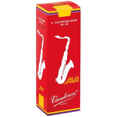 Vandoren - Anches de saxophone tenor vandoren java rouge filed red cut 1.5 - sr2715r Vandoren - Anches de saxophone tenor vandoren java rouge filed red cut 1.5 - sr2715r
