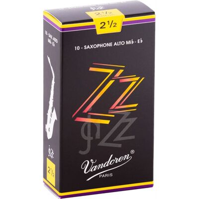 Anches de saxophone alto vandoren zz 2.5 - sr4125 Anches de saxophone alto vandoren zz 2.5 - sr4125