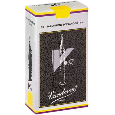 Anches de saxophone soprano vandoren v12 3.5-Vandoren Anches de saxophone soprano vandoren v12 3.5-Vandoren