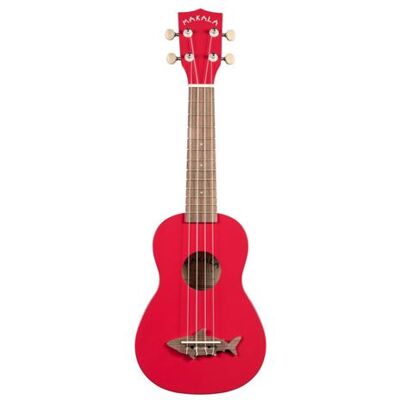 Kala Makala Shark rouge MK-SS-RED (+ housse) - Ukulele Soprano Kala Makala Shark rouge MK-SS-RED (+ housse) - Ukulele Soprano