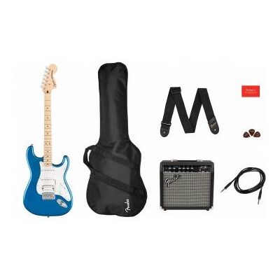 Pack Squier Affinity Stratocaster HSS - Lake Placid Blue (+ ampli et accessoires) bleu Pack Squier Affinity Stratocaster HSS - Lake Placid Blue (+ ampli et accessoires) bleu