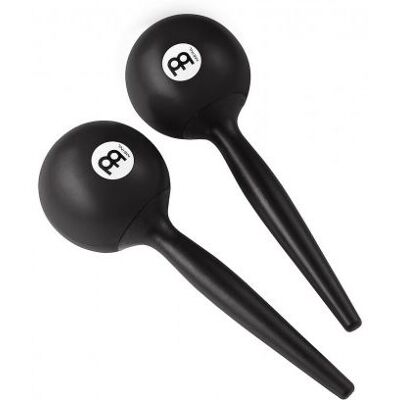 Meinl PM3BK - Maracas ronds plastique noir Meinl PM3BK - Maracas ronds plastique noir