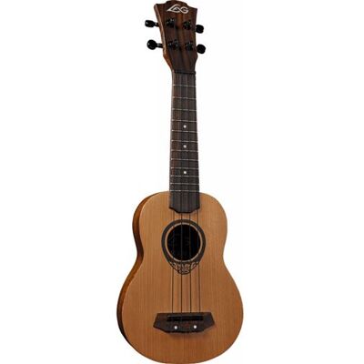 Lâg TKU10S - Ukulélé soprano Tiki 10 - Naturel pores ouverts (+housse) Lâg TKU10S - Ukulélé soprano Tiki 10 - Naturel pores ouverts (+housse)