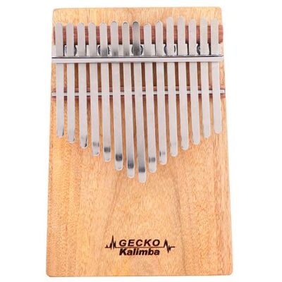 Kalimba Pouce Piano GECKO K15CAP Sol majeur en bois 15 touches portable Kalimba Pouce Piano GECKO K15CAP Sol majeur en bois 15 touches portable
