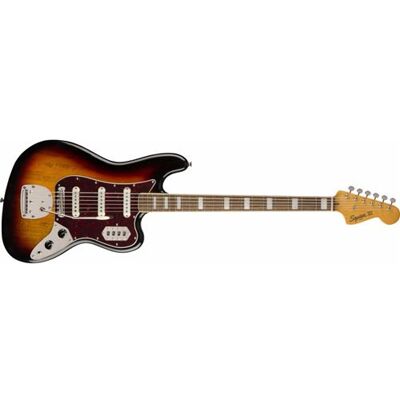 Squier Classic Vibe Bass VI - touche laurier - 3-tons Sunburst - guitare électrique Squier Classic Vibe Bass VI - touche laurier - 3-tons Sunburst - guitare électrique