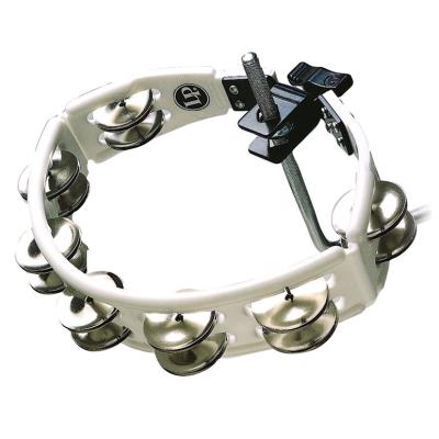 Percussions Lp Latin Percussion Lp162 Tambourins Cyclop Sur Support Blanc Tambourin - Tamborim Percussions Lp Latin Percussion Lp162 Tambourins Cyclop Sur Support Blanc Tambourin - Tamborim