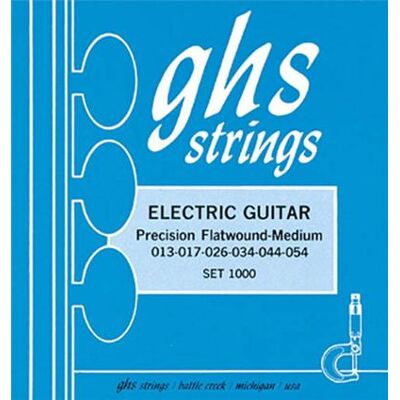 GHS PRECISION FLATWOUND LIT 12-50 GHS PRECISION FLATWOUND LIT 12-50