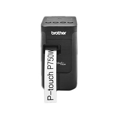 Brother P-Touch PT-P750W - imprimante d'étiquettes - monochrome - transfert thermique Brother P-Touch PT-P750W - imprimante d'étiquettes - monochrome - transfert thermique
