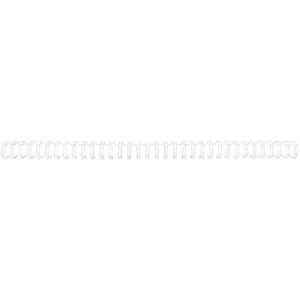 GBC - 5 mm - 34 anneaux - A4 (210 x 297 mm) - blanc - fil de ligature Blanc GBC - 5 mm - 34 anneaux - A4 (210 x 297 mm) - blanc - fil de ligature Blanc