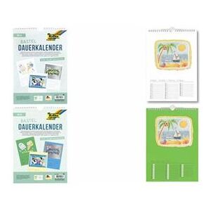 folia Calendrier mural créatif, A4, en couleur folia Calendrier mural créatif, A4, en couleur