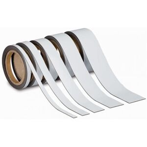 maul maul ruban magnétique, 50 mm x 10 m, épaisseur: 1 mm, blanc noir Blanc maul maul ruban magnétique, 50 mm x 10 m, épaisseur: 1 mm, blanc noir Blanc