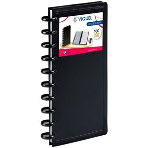 Porte cartes de visite Geode Business capacité 160 cartes pochettes amovibles Viquel Noir Noir Porte cartes de visite Geode Business capacité 160 cartes pochettes amovibles Viquel Noir Noir