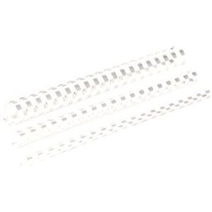 Fellowes - 8 mm - 21 anneaux - A4 (210 x 297 mm) - 40 feuilles - blanc - 100 unités peigne de reliure en plastique - pour Fellowes Galaxy 500, Orion 500, Pulsar+ 300, Quasar+ 500, Star 150, Starlet 2, Starlet 2+ Blanc Fellowes - 8 mm - 21 anneaux - A4 (210 x 297 mm) - 40 feuilles - blanc - 100 unités peigne de reliure en plastique - pour Fellowes Galaxy 500, Orion 500, Pulsar+ 300, Quasar+ 500, Star 150, Starlet 2, Starlet 2+ Blanc