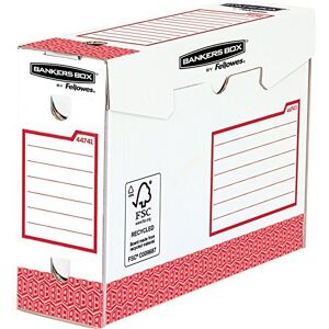 Fellowes Bankers Box Basic Boîte d'archive Heavy Duty, rouge Rouge Fellowes Bankers Box Basic Boîte d'archive Heavy Duty, rouge Rouge