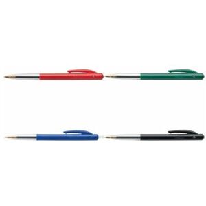 Stylo Bille Rétractable Bic M10 Clic - pointe moyenne Vert - Boîte de 50 Stylos Vert Vert Stylo Bille Rétractable Bic M10 Clic - pointe moyenne Vert - Boîte de 50 Stylos Vert Vert