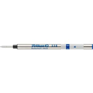 PELIKAN - recharge stylo roller 338, épaisseur: M, bleu pour Stylo roller et Celebry R 580/R 570/R 565/R 560 largeur de tracé: 1 mm, pointe massive en acier (9221 Bleu PELIKAN - recharge stylo roller 338, épaisseur: M, bleu pour Stylo roller et Celebry R 580/R 570/R 565/R 560 largeur de tracé: 1 mm, pointe massive en acier (9221 Bleu