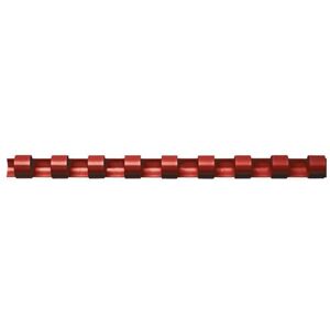 Fellowes - baguettes de reliure plastiques, format A4, 14 mm, rouge pqt 100 Rouge Fellowes - baguettes de reliure plastiques, format A4, 14 mm, rouge pqt 100 Rouge