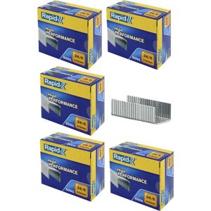Rapid : 25 000 agrafes 24/6 - 6 mm Rapid : 25 000 agrafes 24/6 - 6 mm