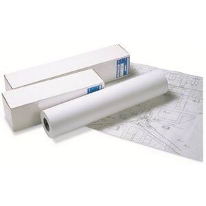 Rouleau de papier pour traceur à jet d'encre blanc Clairefontaine - Type d'imprimante : Jet d'encre, Largeur : 1,067mm, Longueur : 45m, Surfacé, 90g Rouleau de papier pour traceur à jet d'encre blanc Clairefontaine - Type d'imprimante : Jet d'encre, Largeur : 1,067mm, Longueur : 45m, Surfacé, 90g