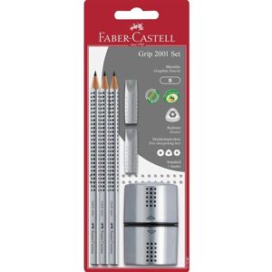 Faber-Castell FABER C BL 3 CRAYONS GRIP 2001 HB + TC + Faber-Castell FABER C BL 3 CRAYONS GRIP 2001 HB + TC +