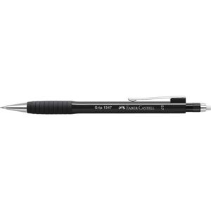 Faber-Castell - portemine GRIP 1347, noir métallisé, 0,7mm Noir Faber-Castell - portemine GRIP 1347, noir métallisé, 0,7mm Noir