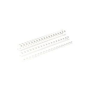 Fellowes - baguettes de reliure plastiques, format A4, 25mm, blanc pqt 50 Blanc Fellowes - baguettes de reliure plastiques, format A4, 25mm, blanc pqt 50 Blanc