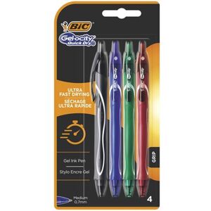 Stylo Bic à encre gel - Gel Ocity Quick Dry - 4 pcs Stylo Bic à encre gel - Gel Ocity Quick Dry - 4 pcs