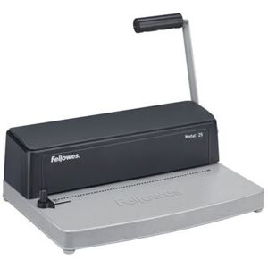 Fellowes Metal 25 - Machine à relier - fil métallique - diamètre max. : 50 mm - perforation : 10 feuilles - reliure : 450 feuilles Graphite Fellowes Metal 25 - Machine à relier - fil métallique - diamètre max. : 50 mm - perforation : 10 feuilles - reliure : 450 feuilles Graphite